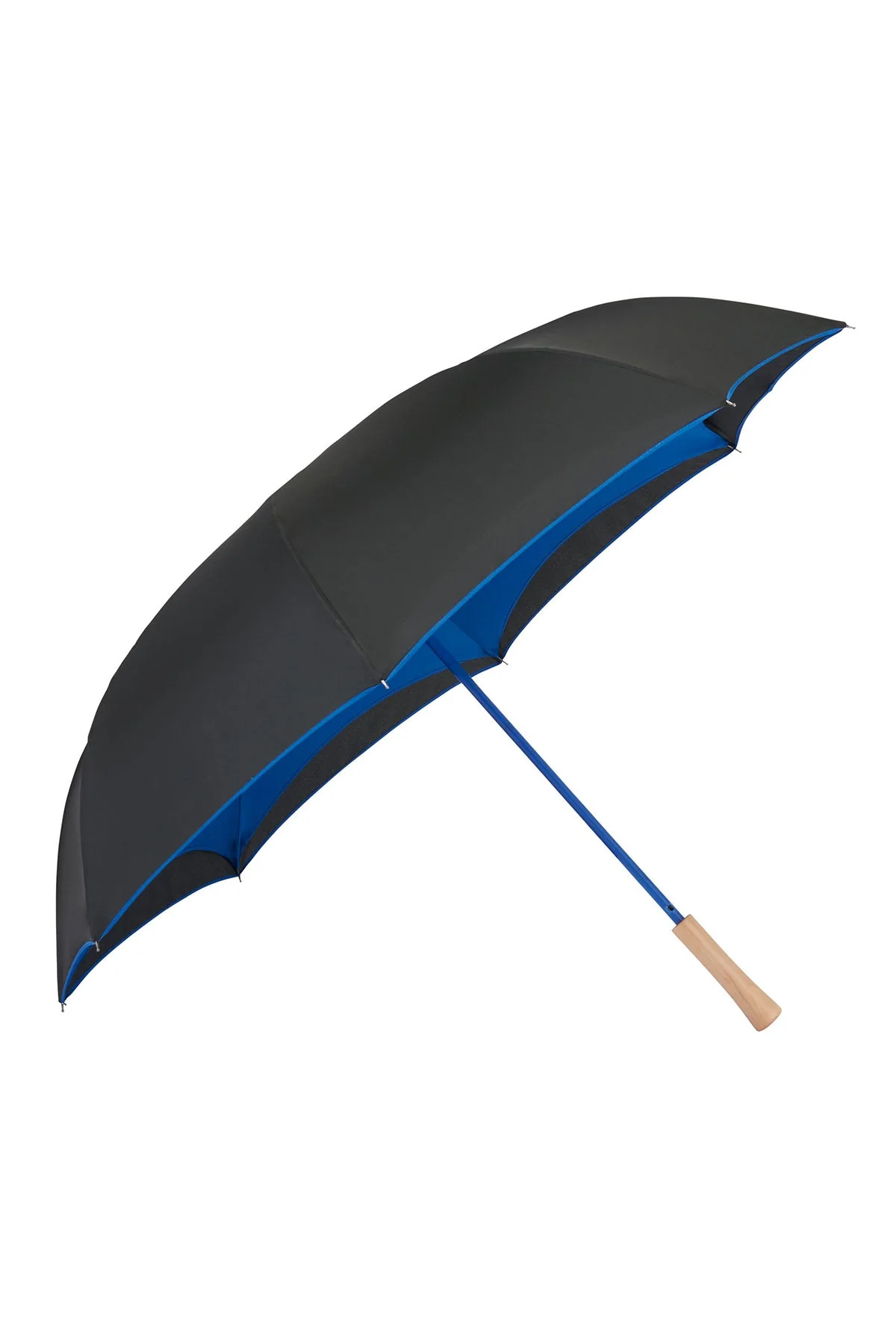 48" Recycled Manual Inversion Umbrella 5050-03 Royal - Image 3