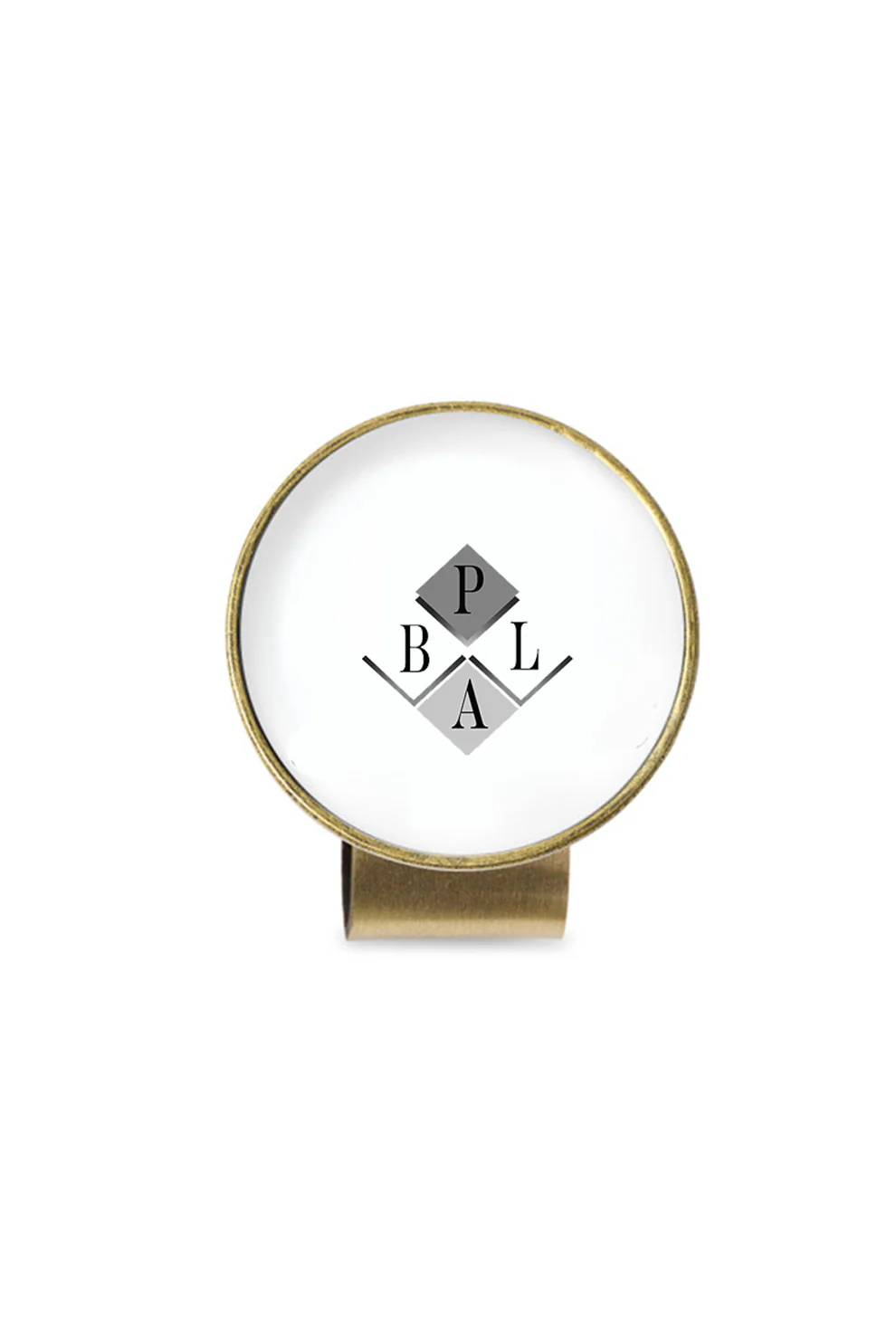 Ahead Switchfix Hat Clip, Black/Antique Brass [PBLA Surveying INC]
