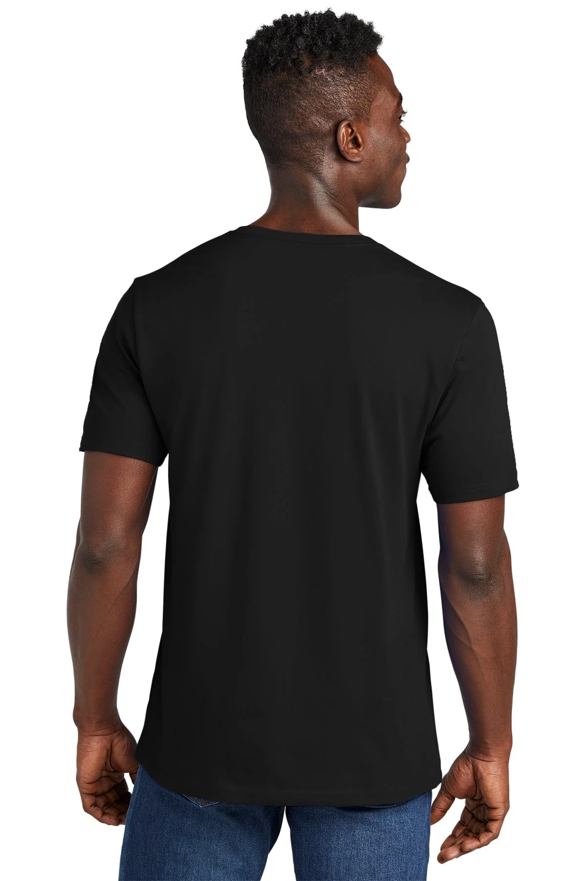 Allmade Unisex Organic Cotton Tee, Deep Black [The Braff Group] - Image 2