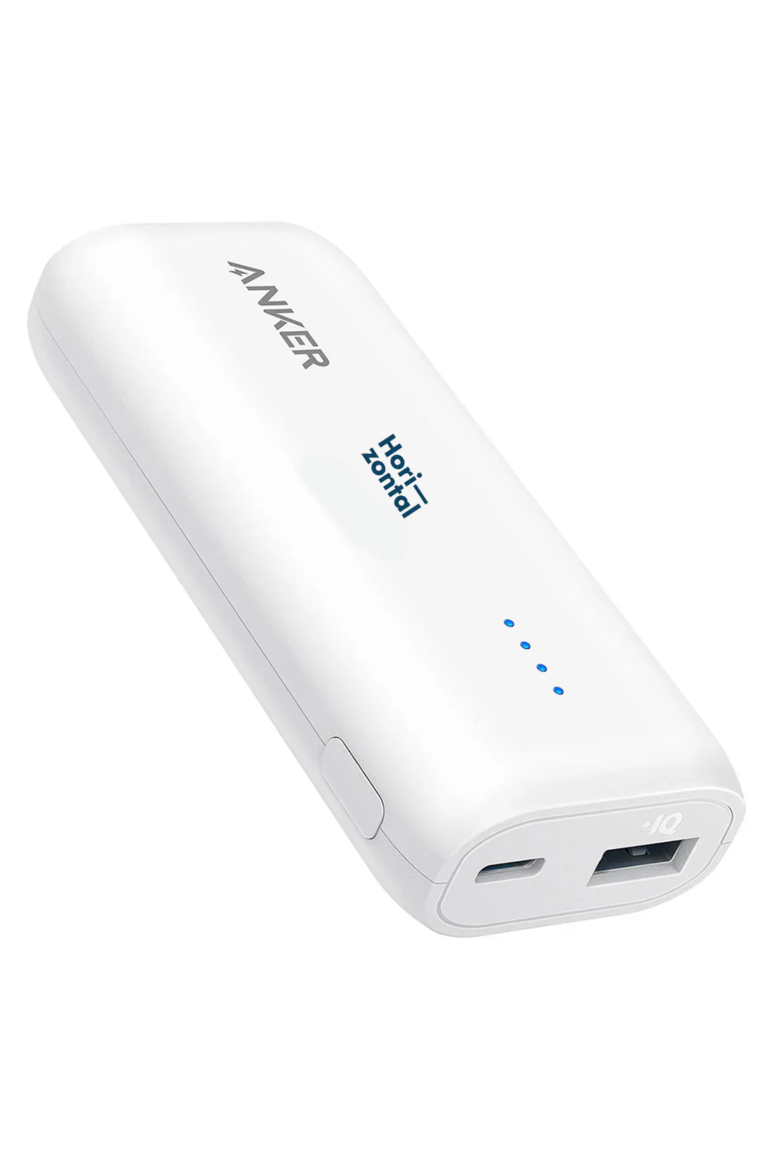 Anker 321 PowerCore 5k Power Bank, White [Horizontal] - Image 2