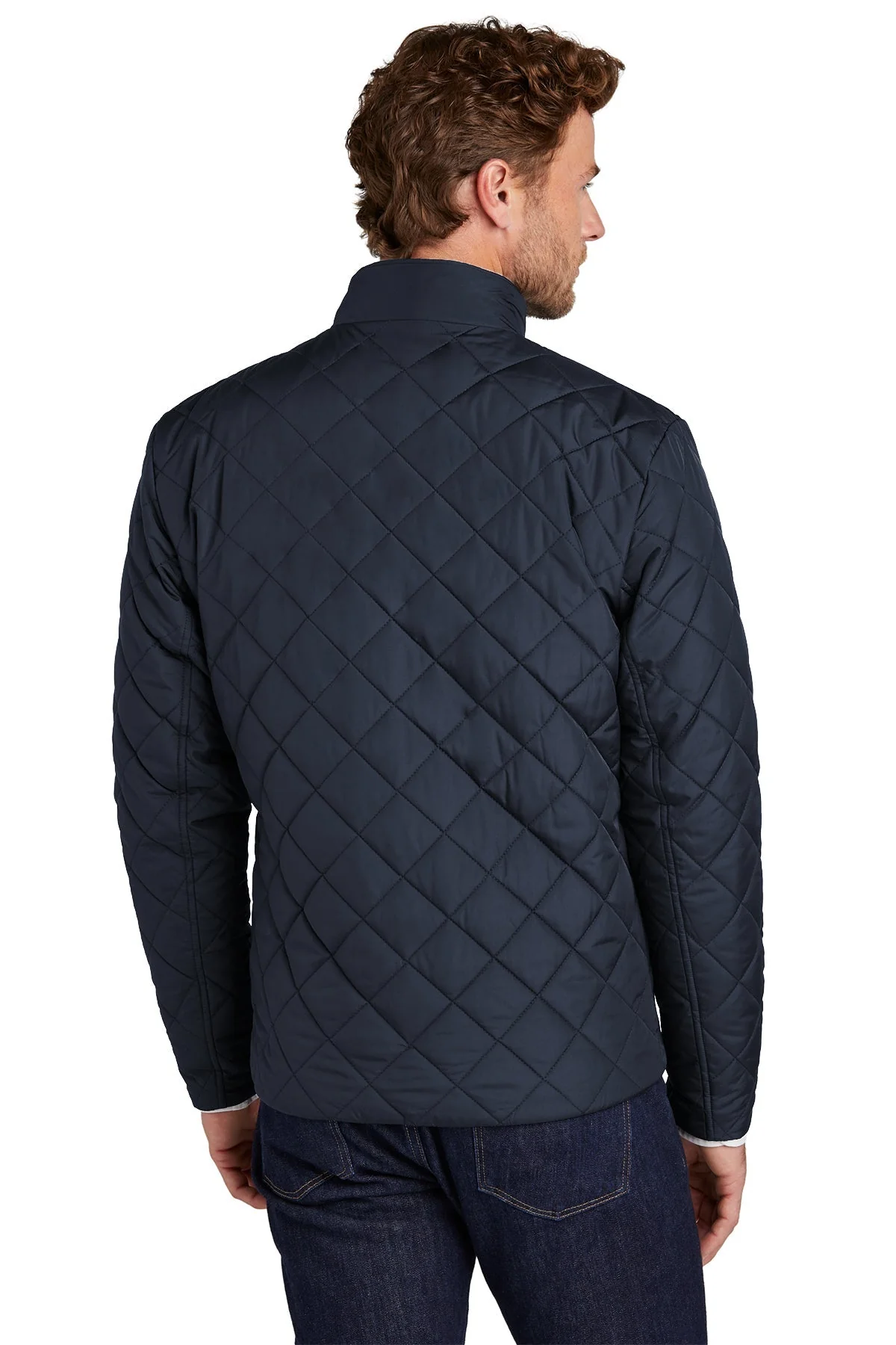 Brooks Brothers Quilted Jacket, Night Navy [The Braff Group] - Image 2