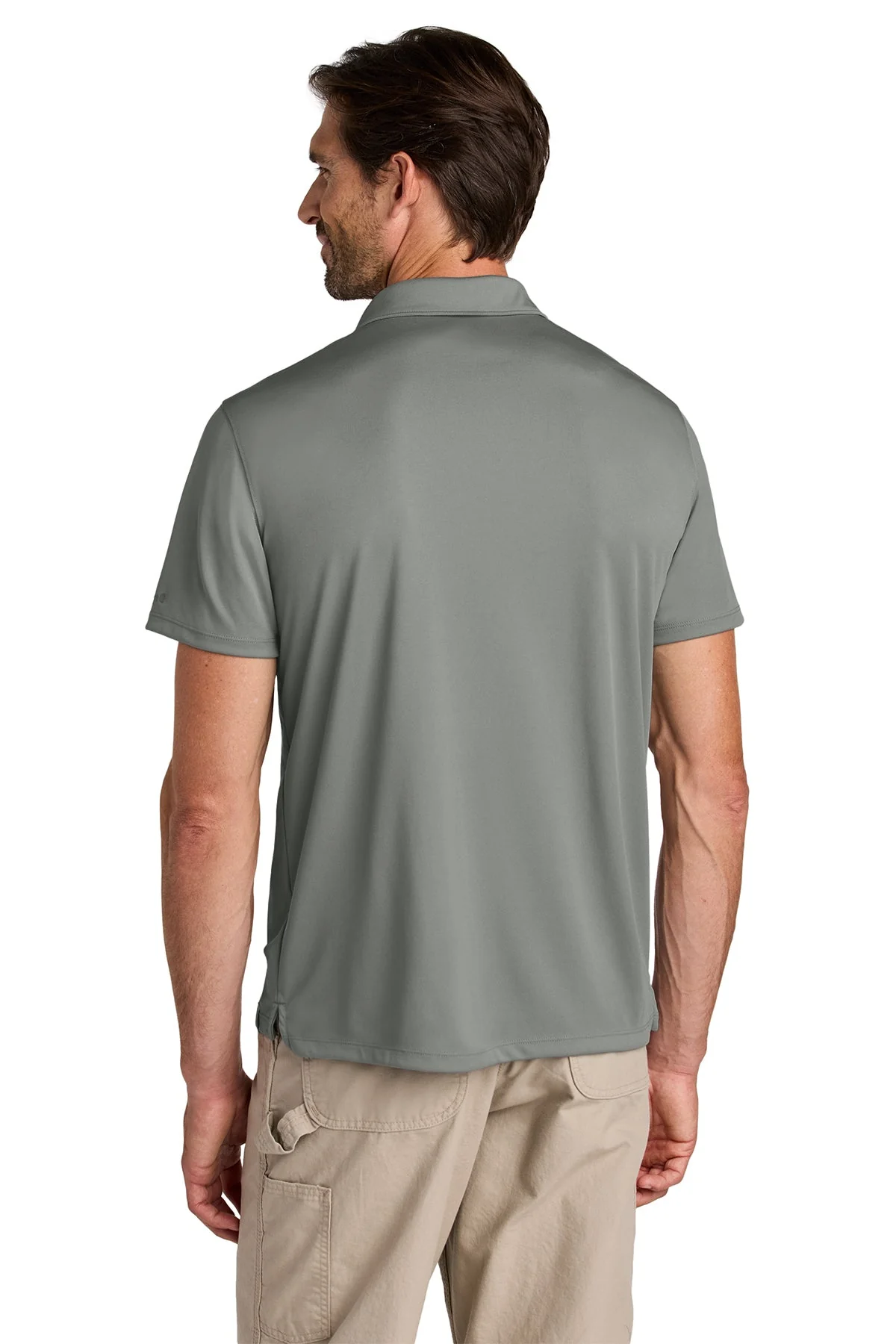 Carhartt Force Sun Defender Custom Polos, Asphalt Grey - Image 2