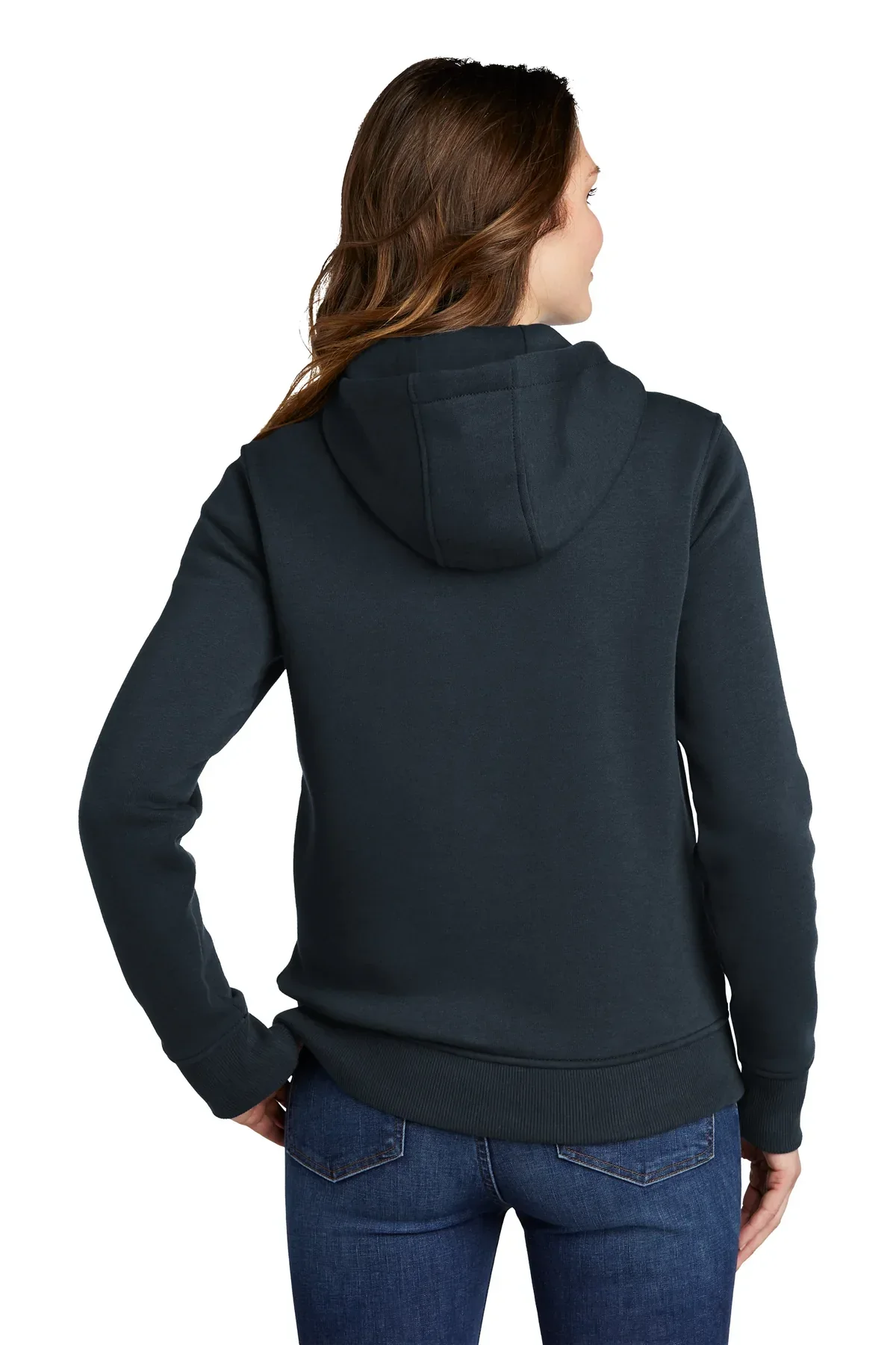 Carhartt Womens Clarksburg Full-Zip Hoodie, Navy [Real8 Group] - Image 2