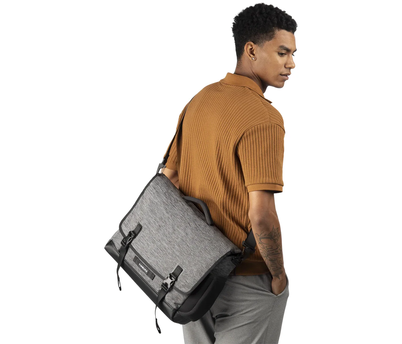 Timbuk2 Closer 15 inch Custom Laptop Briefcases, Eco Static - Image 3