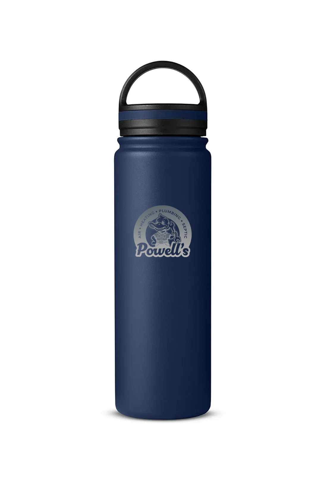 Core365 Vacuum Insulated 24oz Stainless Steel Bottle, Navy [Powell's Plumbing LLC] - Image 4