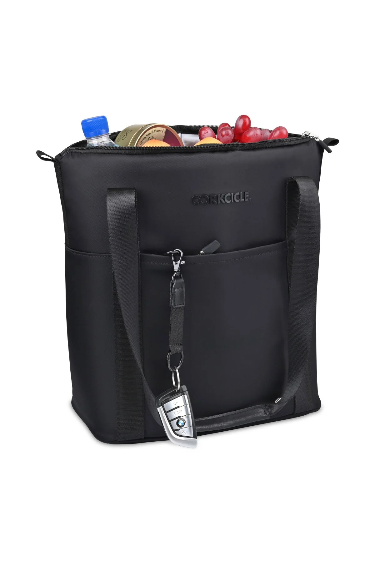 Corkcicle Series A Tote Cooler, Black [Brown Harris Stevens] - Image 2