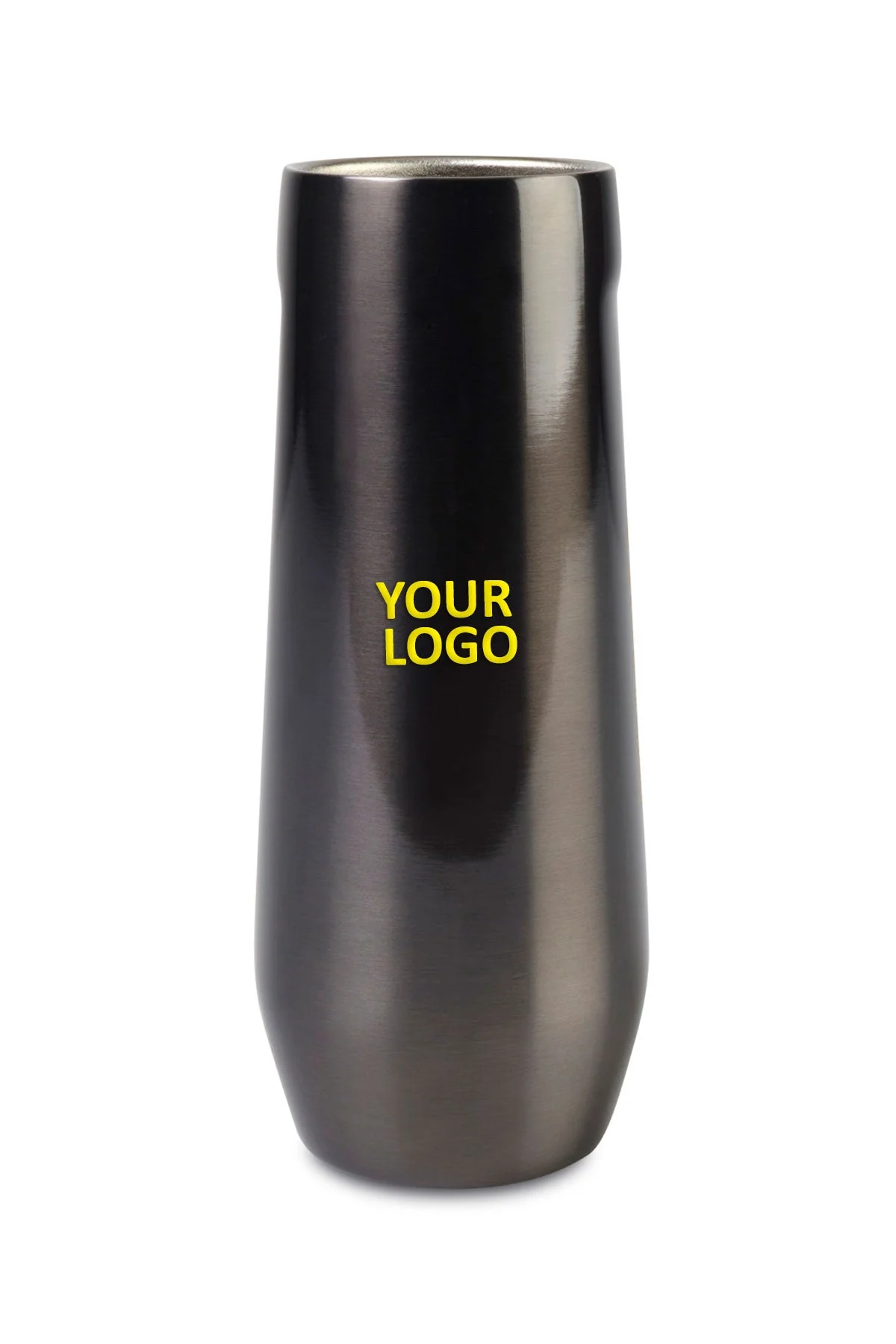 Corkcicle Stemless Custom Flute, Gunmetal
