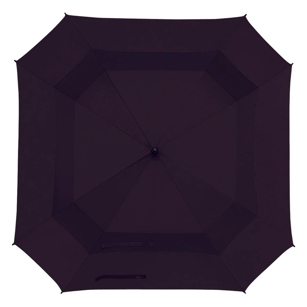 60" Arc Square Umbrella, Black - Image 2