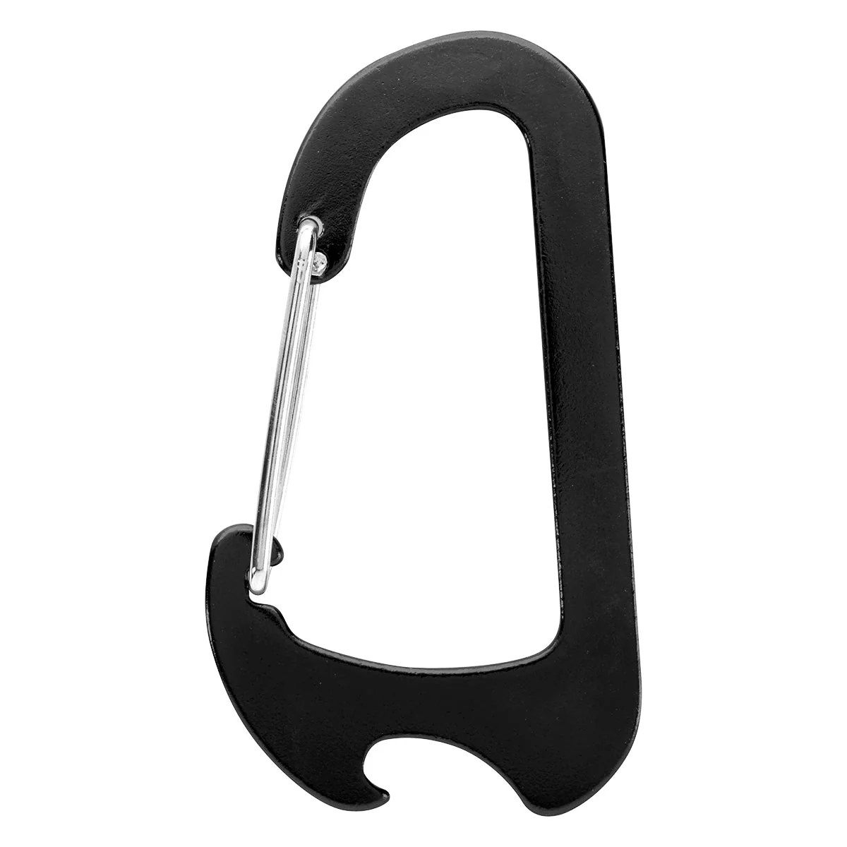 Chaz Carabiner Bottle Opener, Black - Image 2