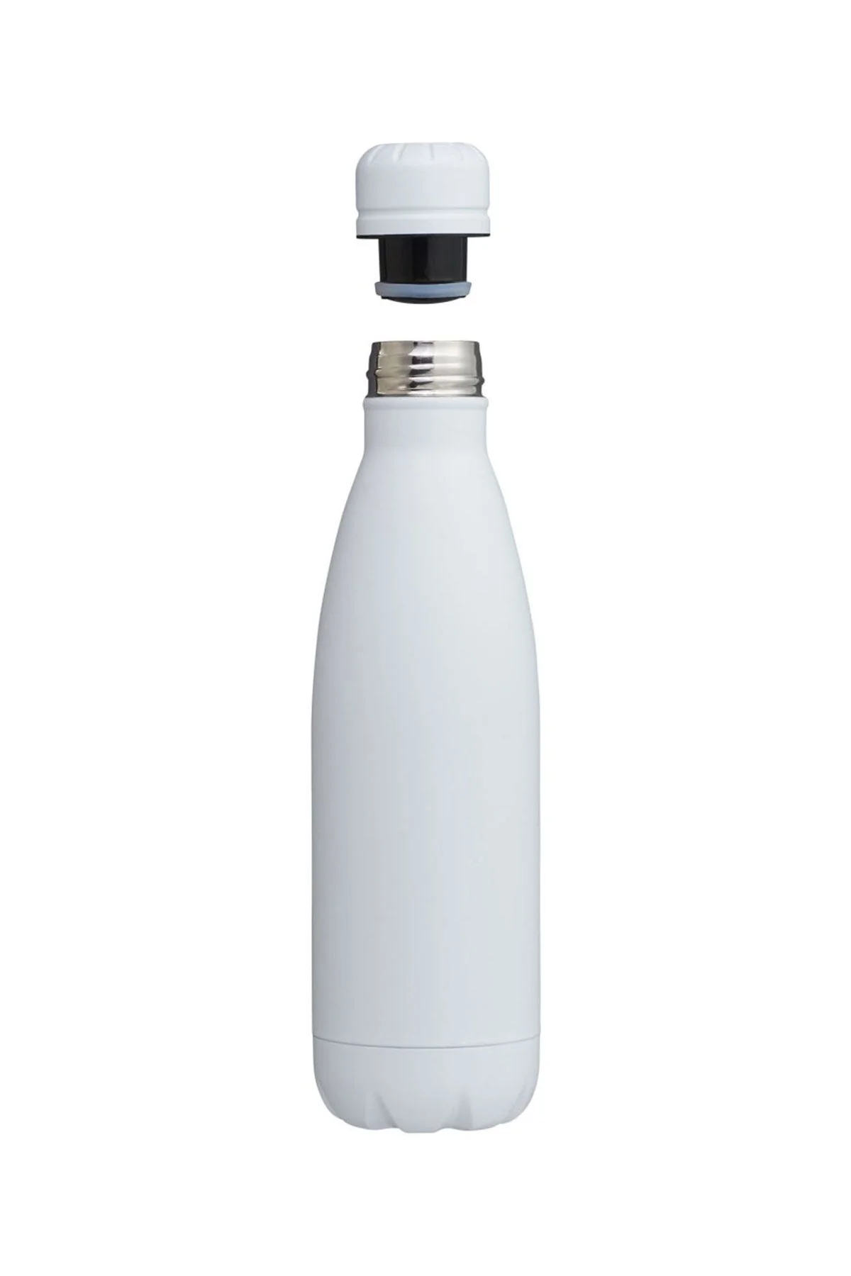 Copper Vacuum Insulated 17oz Custom Bottles, White - Image 2