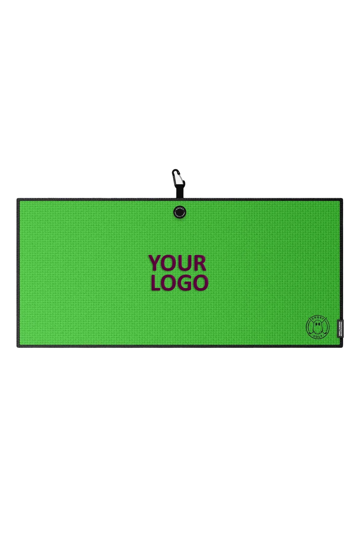 Ghost Magnetic Towel Caddie, Neon Green