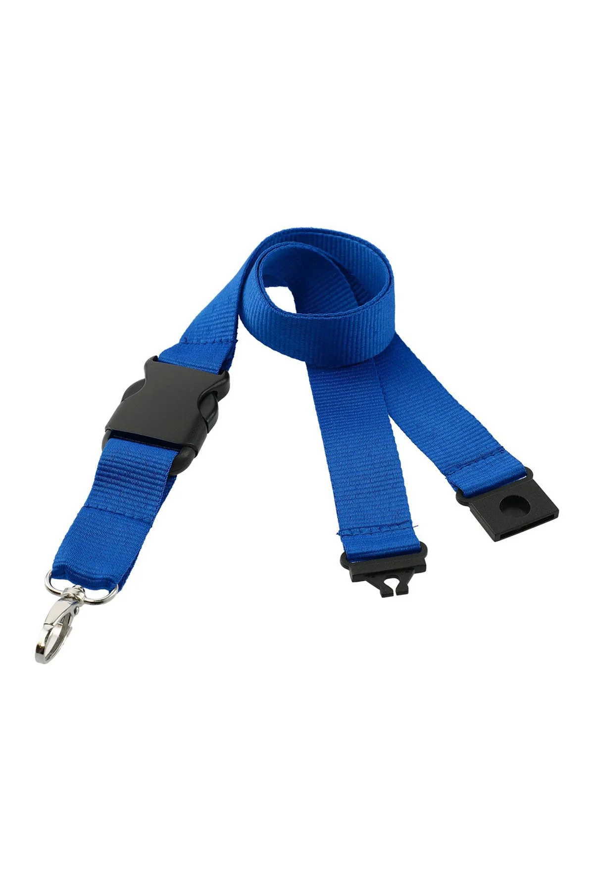 Hang In There Custom Lanyards, Royal Blue - Image 3