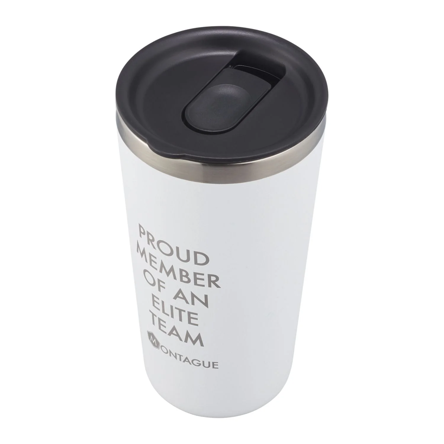 Hydro Flask All Around 20oz Custom Tumblers, White - Image 3