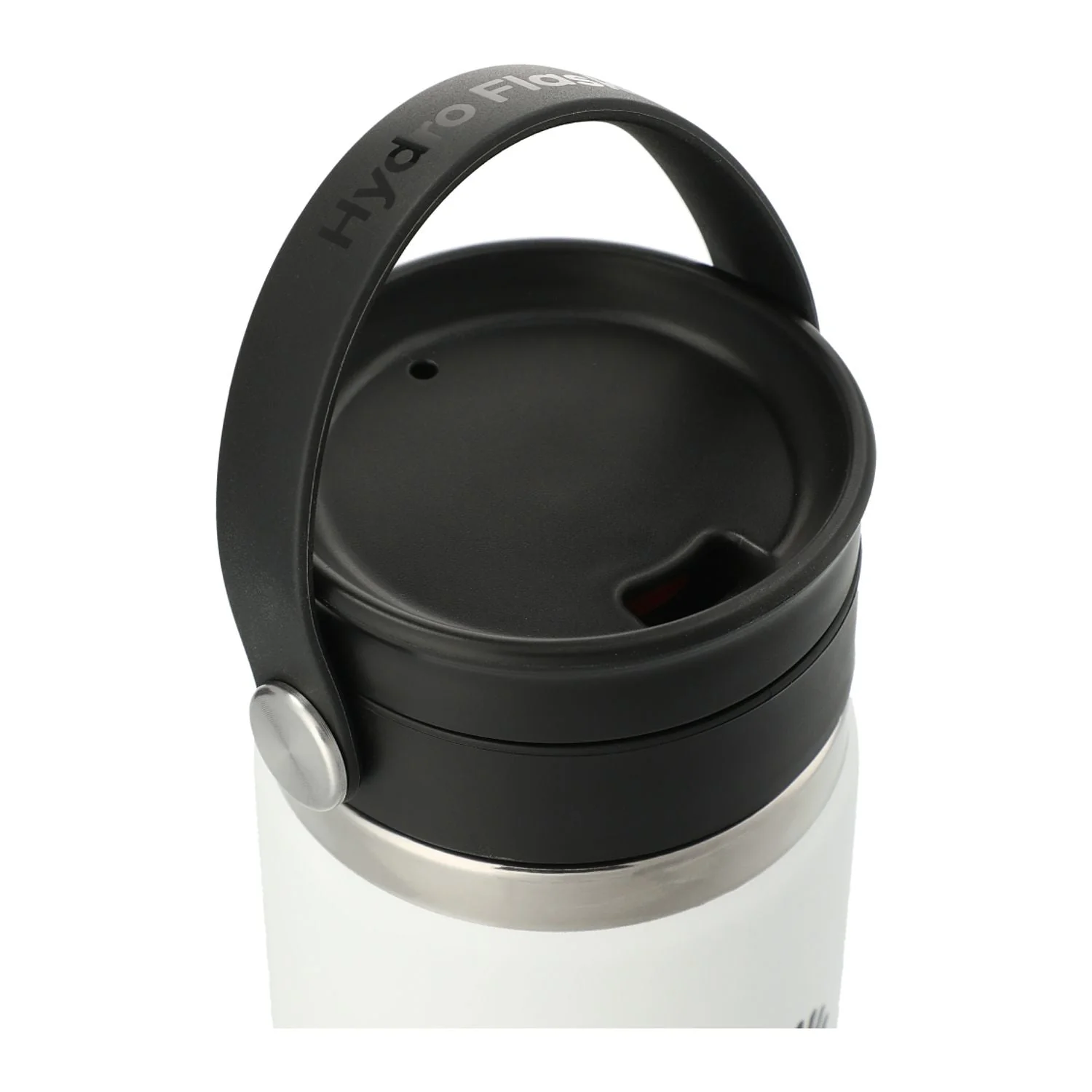 Hydro Flask Wide Mouth 20 oz Custom Bottles with Flex Sip Lid, White - Image 3