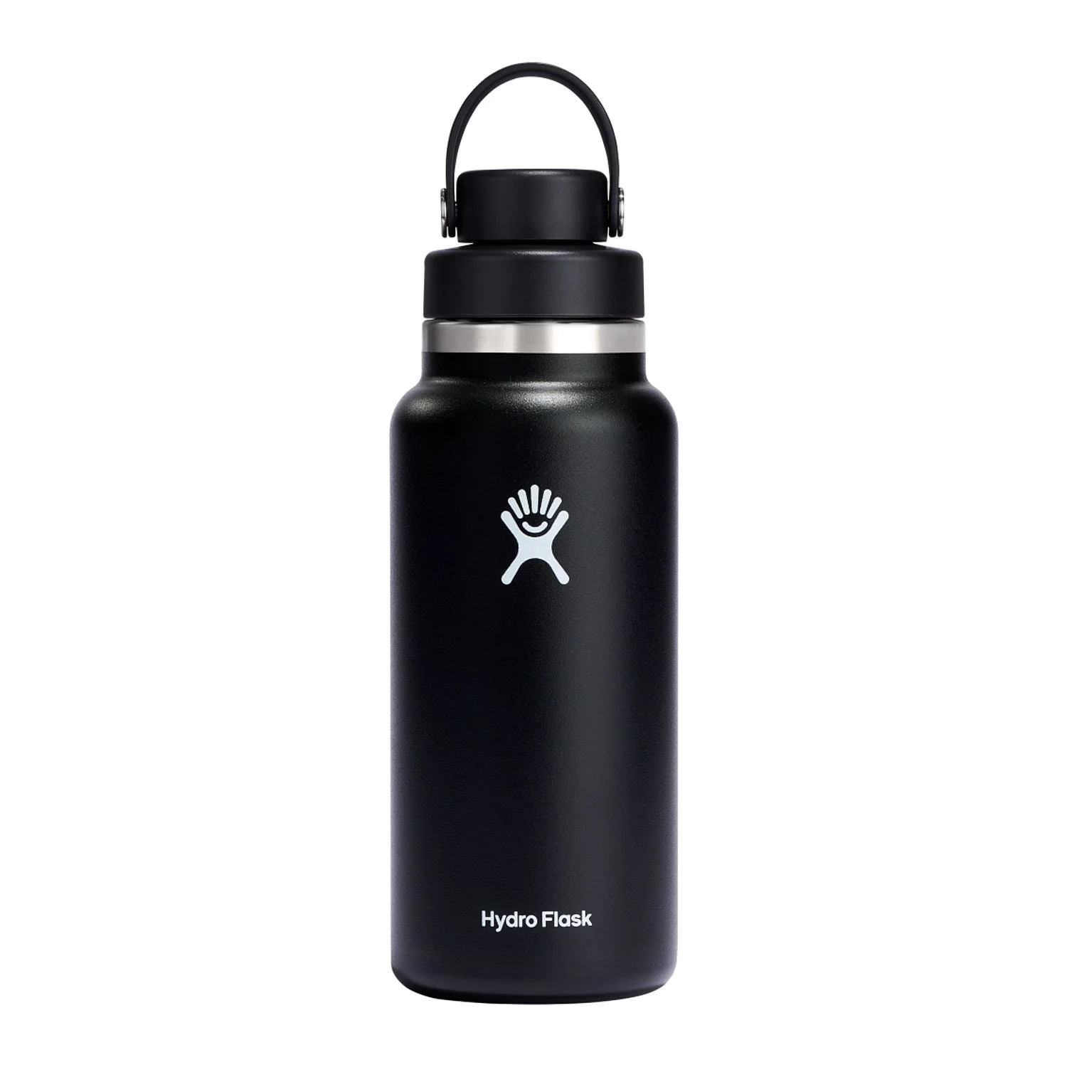 Hydro Flask Wide Mouth 32oz Custom Bottles with Flex Chug Cap, Black - Image 2