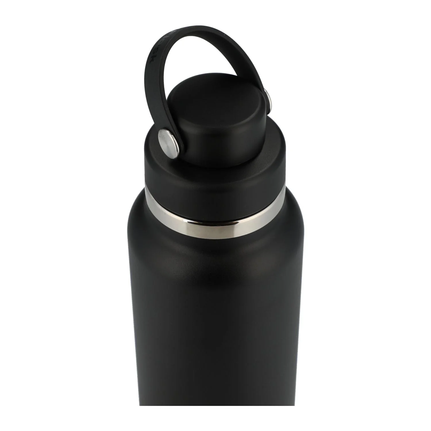 Hydro Flask Wide Mouth 32oz Custom Bottles with Flex Chug Cap, Black - Image 3