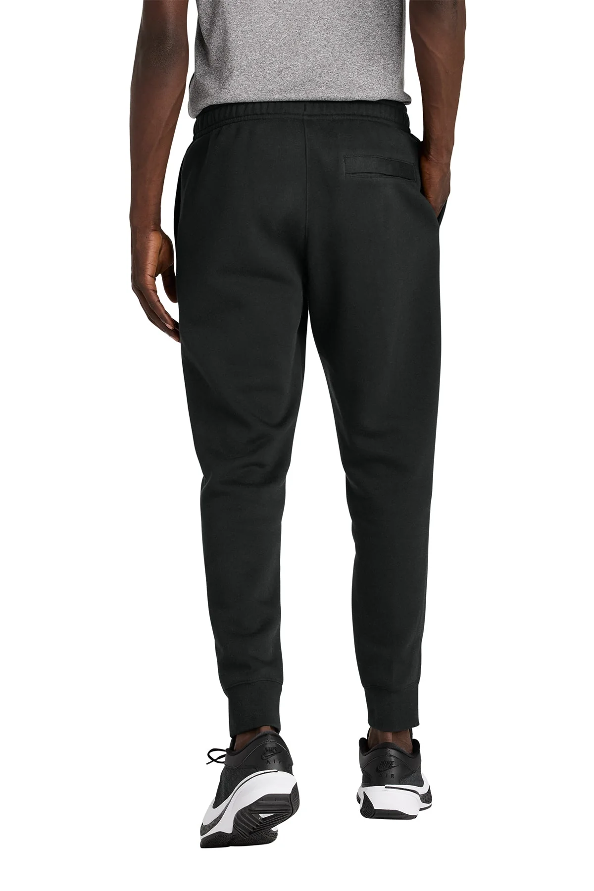 Nike Club Fleece Custom Joggers, Black - Image 2