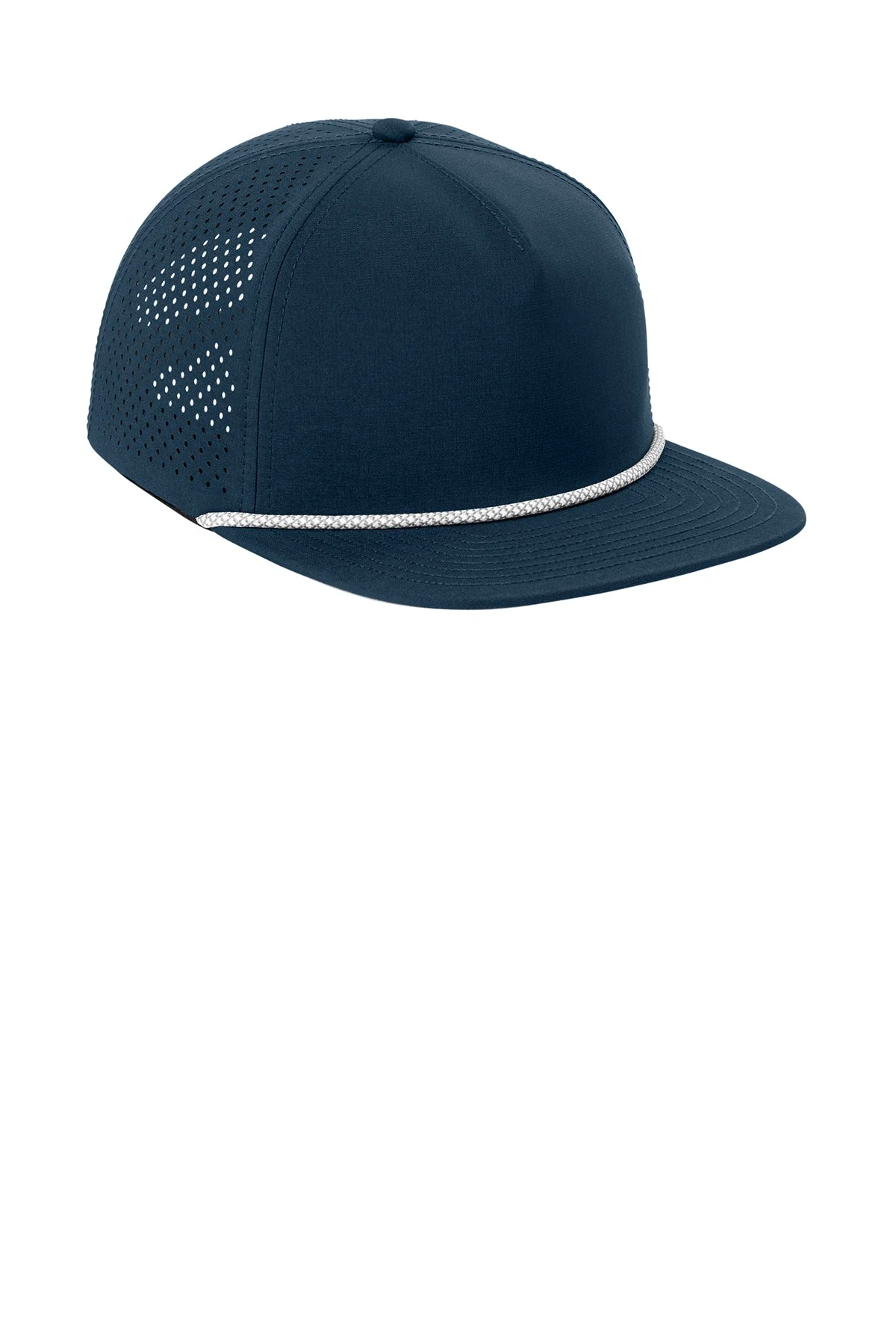 OGIO 5-Panel Rope Performance Custom Caps, River Blue Navy - Image 3