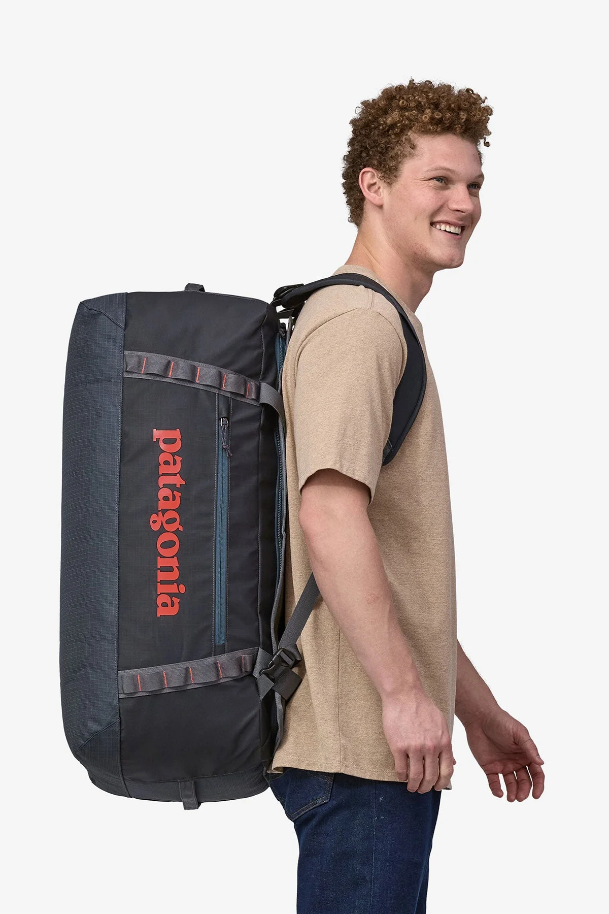 Patagonia Black Hole Custom Duffels 70L, Matte Smolder Blue - Image 2
