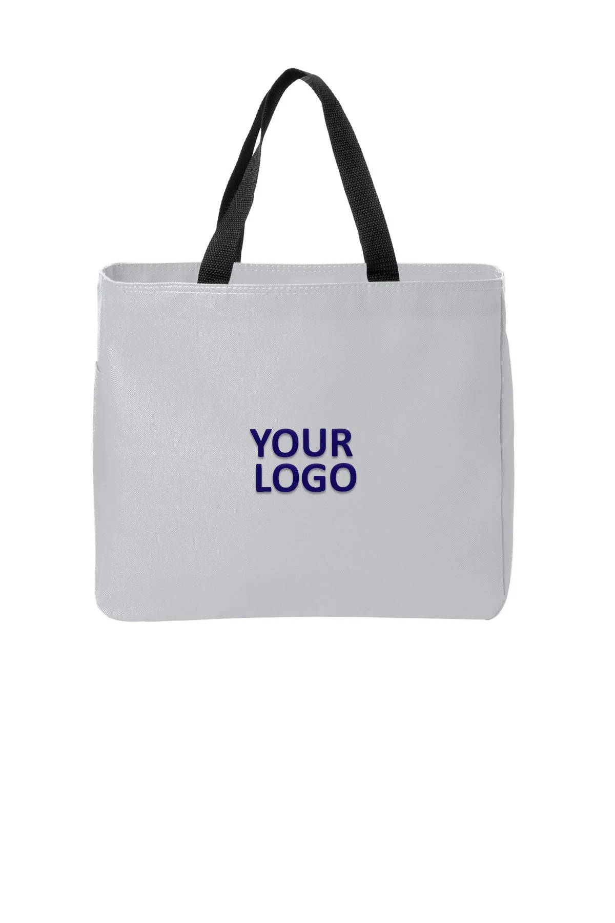 Port Authority Essential Custom Totes, Chrome