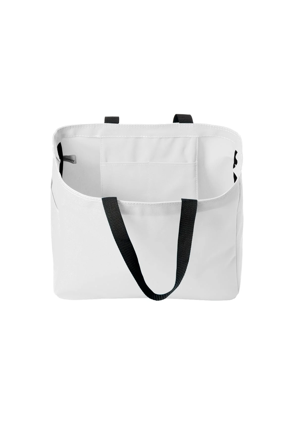 Port Authority Essential Custom Totes, White - Image 3