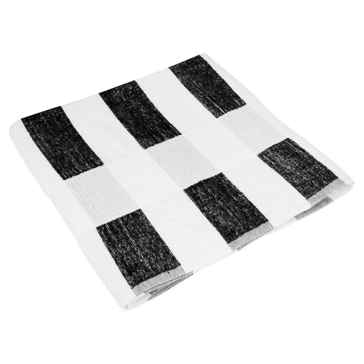 Seaside Beach Towel, We with Black Stripes - Image 2