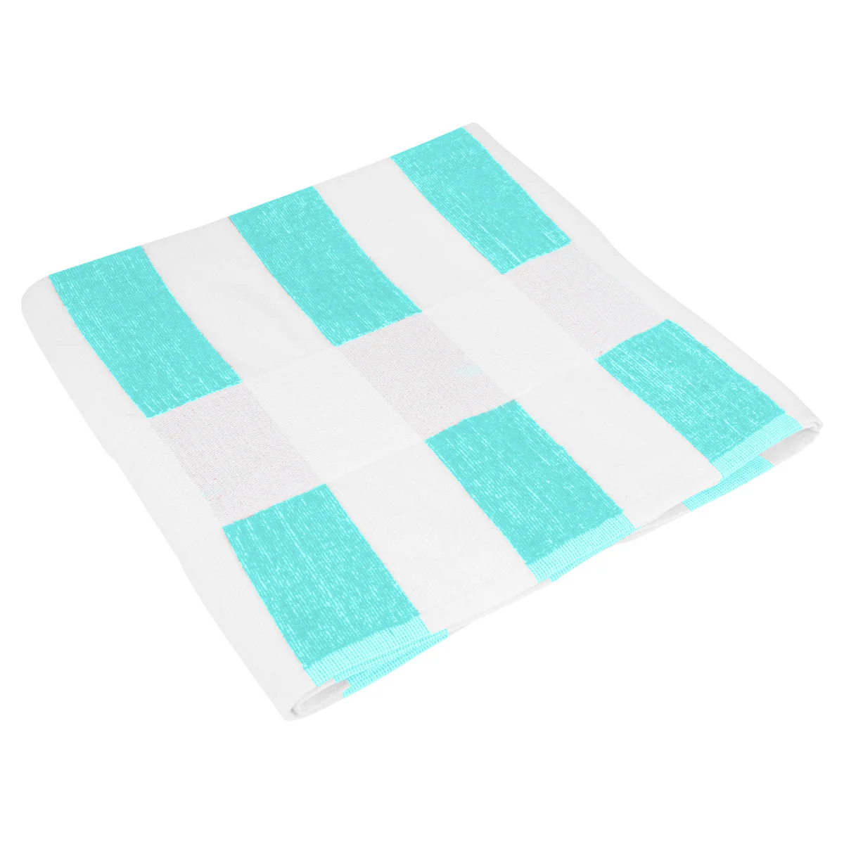 Seaside Beach Towel, We with Light Blue Stripes - Image 2