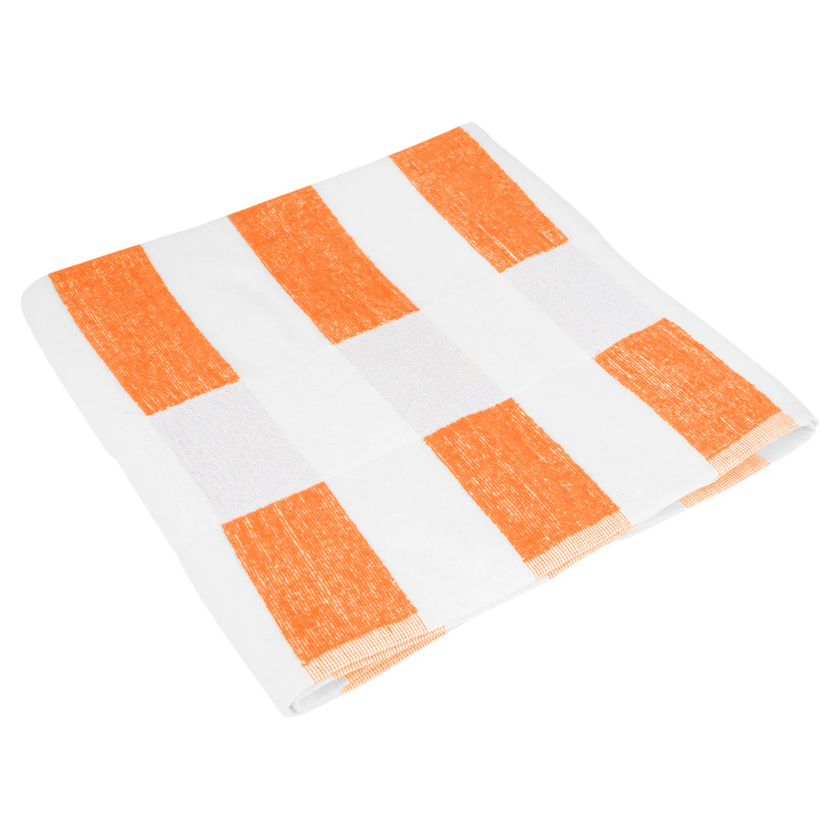 Seaside Beach Towel, We with Orange Stripes - Image 2
