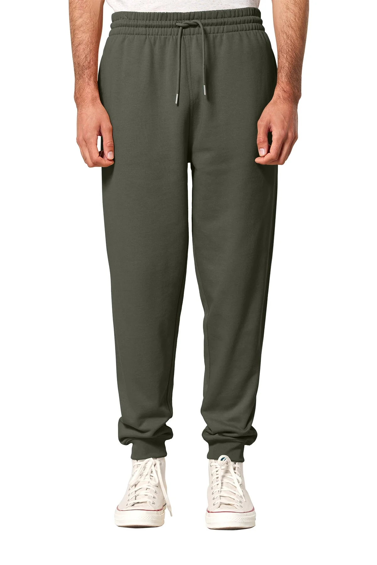 Stanley Stella Unisex Flyer Custom Joggers, Khaki Green - Image 2