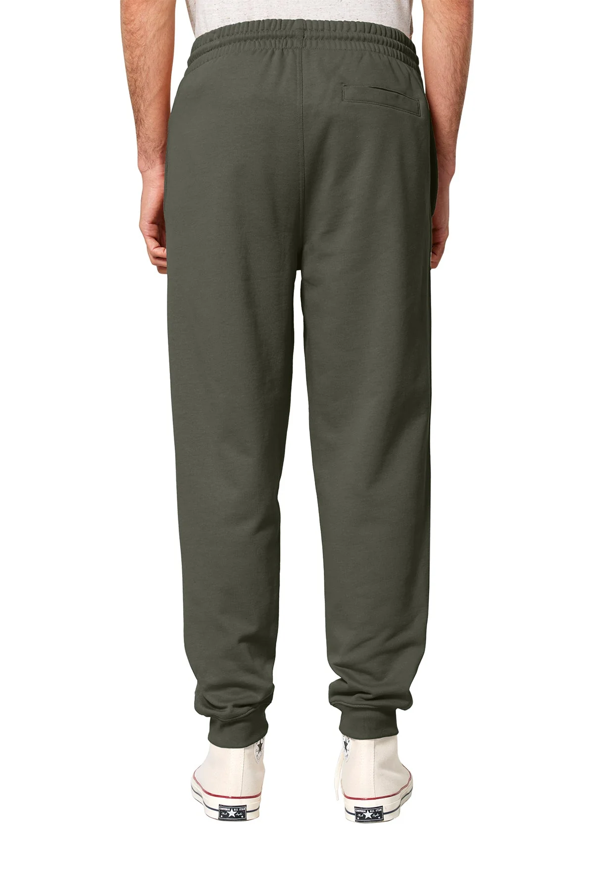 Stanley Stella Unisex Flyer Custom Joggers, Khaki Green - Image 3