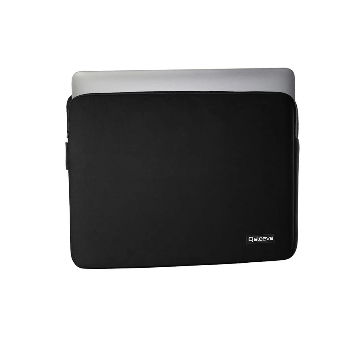 Tangelo Qsleeve Custom 13" Laptop Sleeve, Black - Image 2