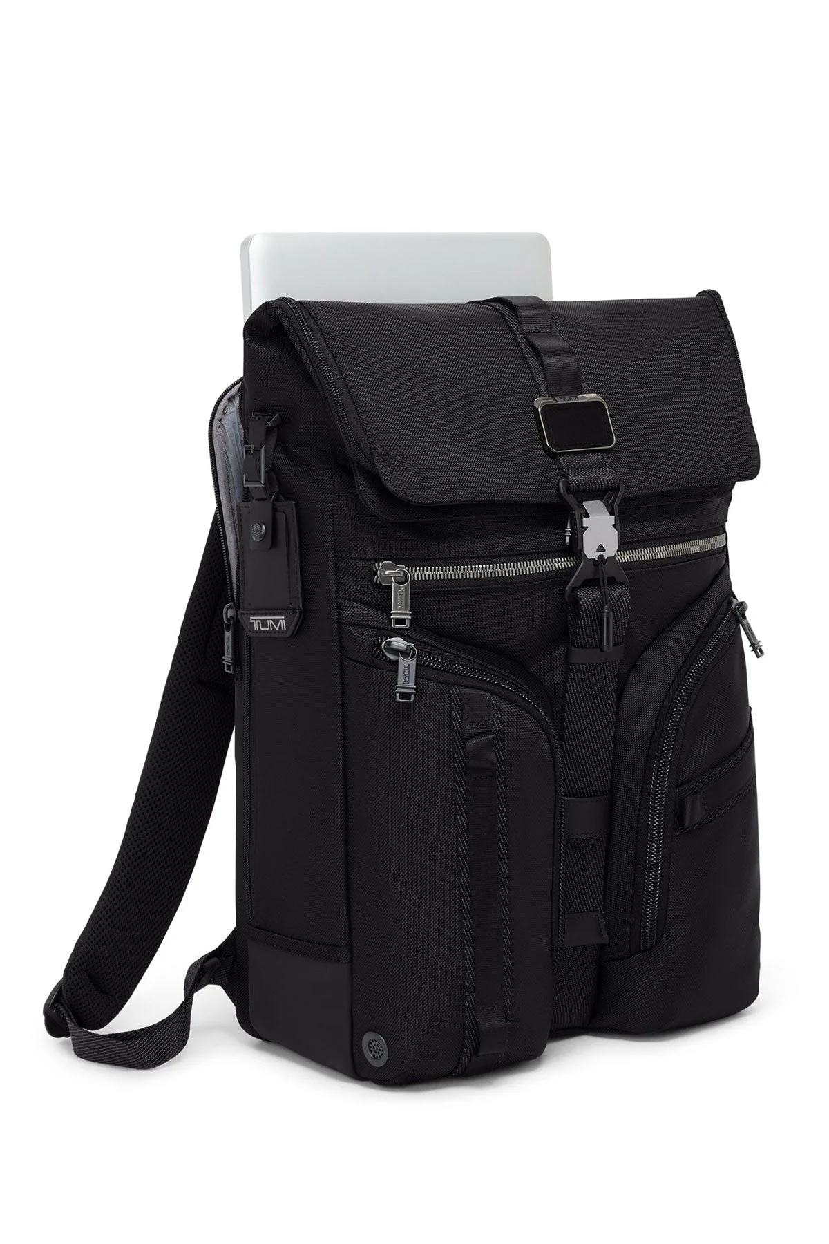 Tumi Surveillance Flap Custom Backpack, Black - Image 2
