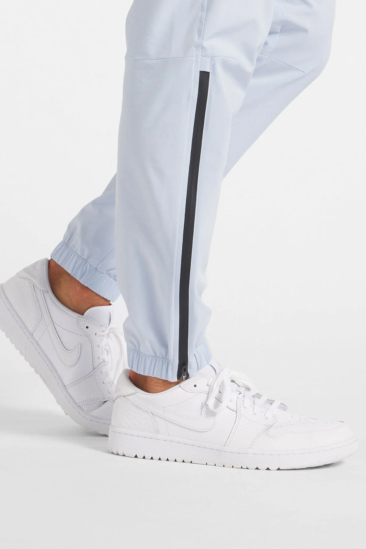 UNRL DWR Custom Track Pants, Sky Blue - Image 3