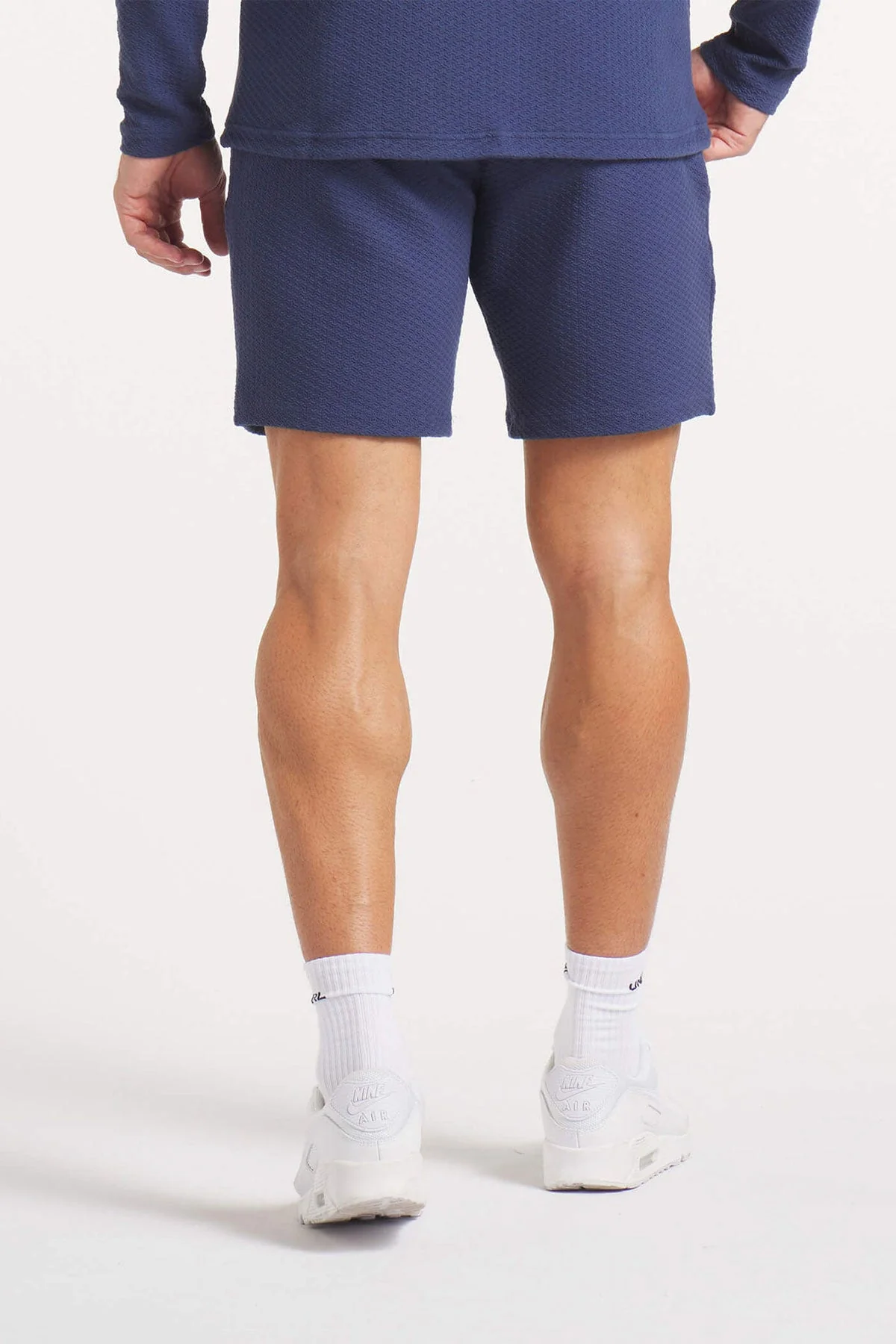 UNRL Elevation Custom Shorts, Harbor Blue - Image 2