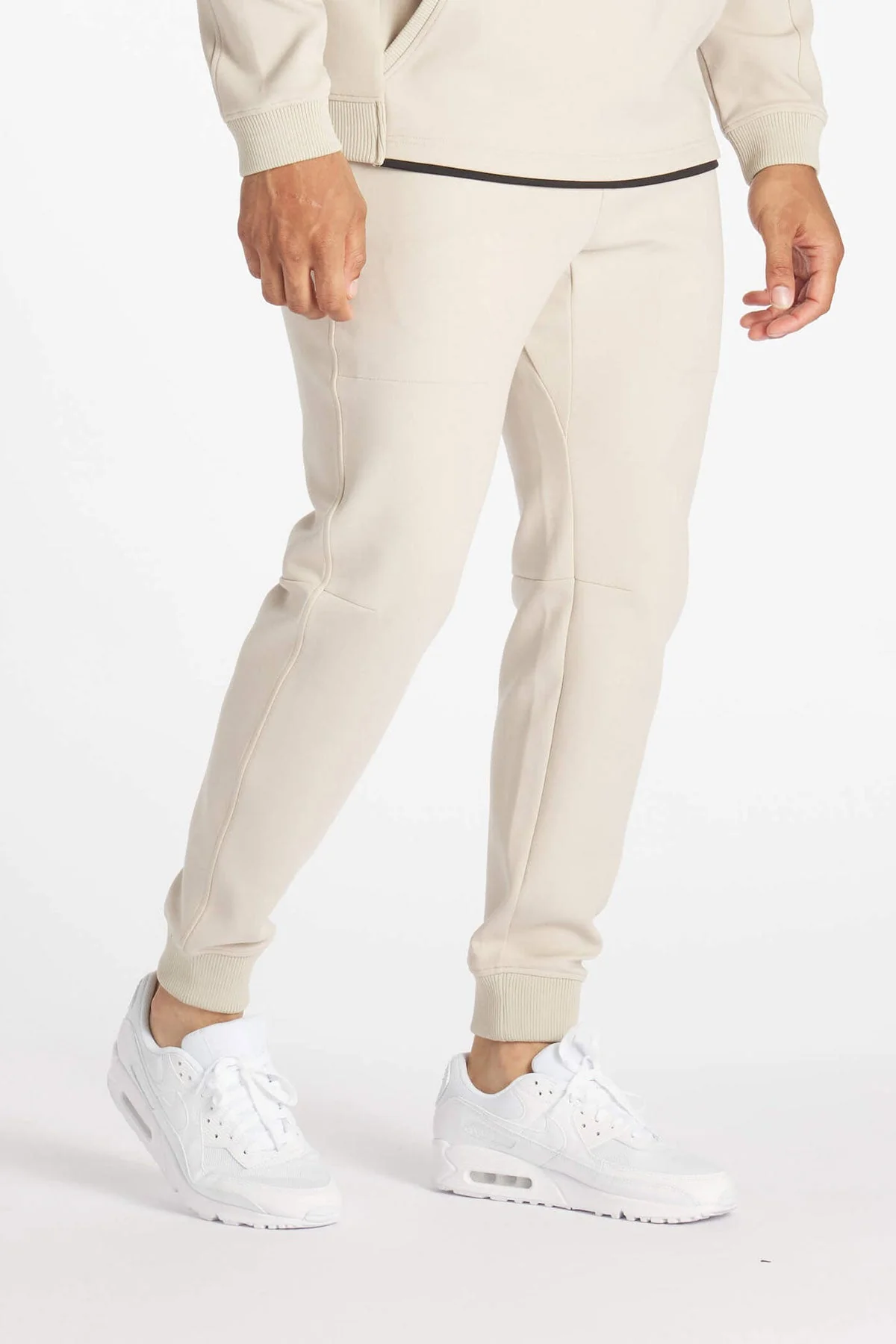 UNRL High Street Custom Joggers, Sand - Image 4