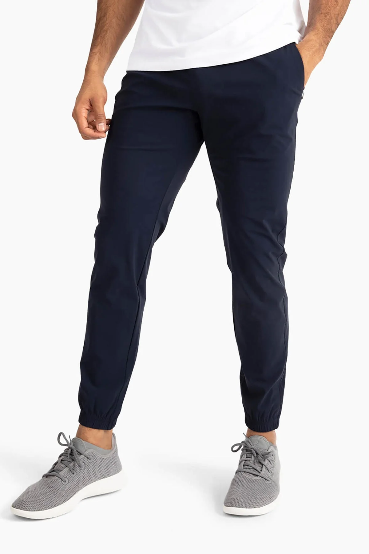 UNRL In-Flex III Custom Joggers, Midnight Navy - Image 4