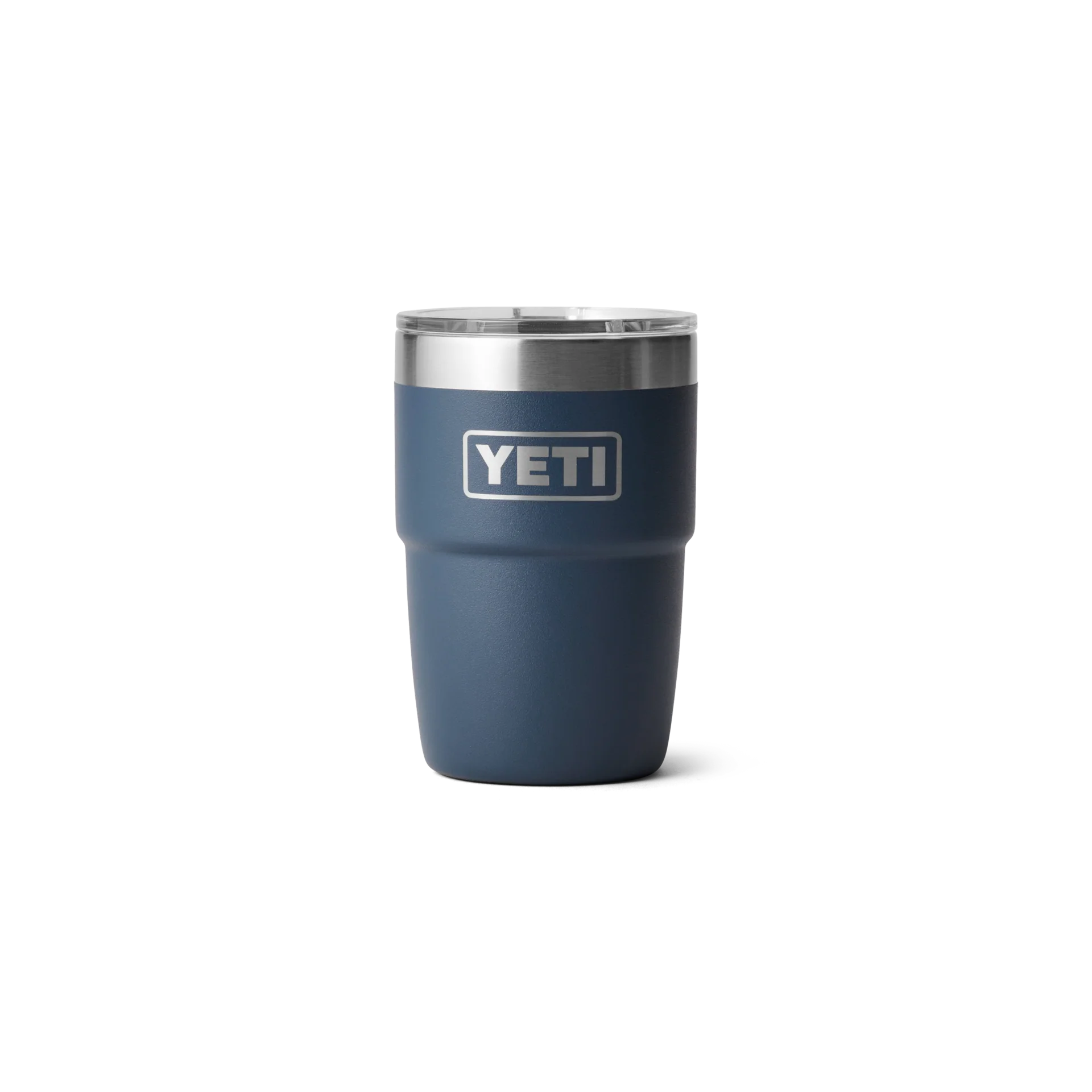 Yeti Branded 8 Oz Stackable Cups With Magslider Lid, Navy - Image 2