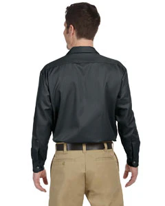 Dickies 2 Long-Sleeve Work Shirt 574 Charcoal - Image 3