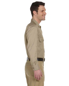 Dickies 2 Long-Sleeve Work Shirt 574 Khaki - Image 2