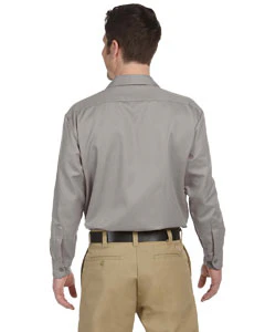 Dickies 2 Long-Sleeve Work Shirt 574 Silver Gray - Image 3