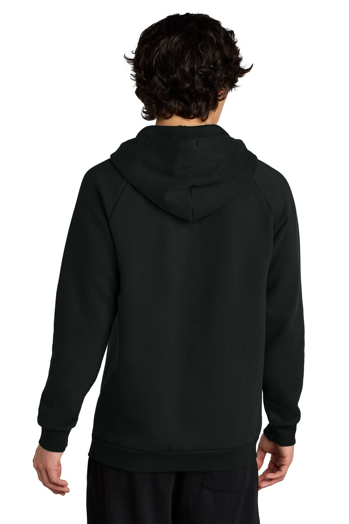 District Cloud Fleece Hoodie, Jet Black [NexTech Solutions] - Image 2