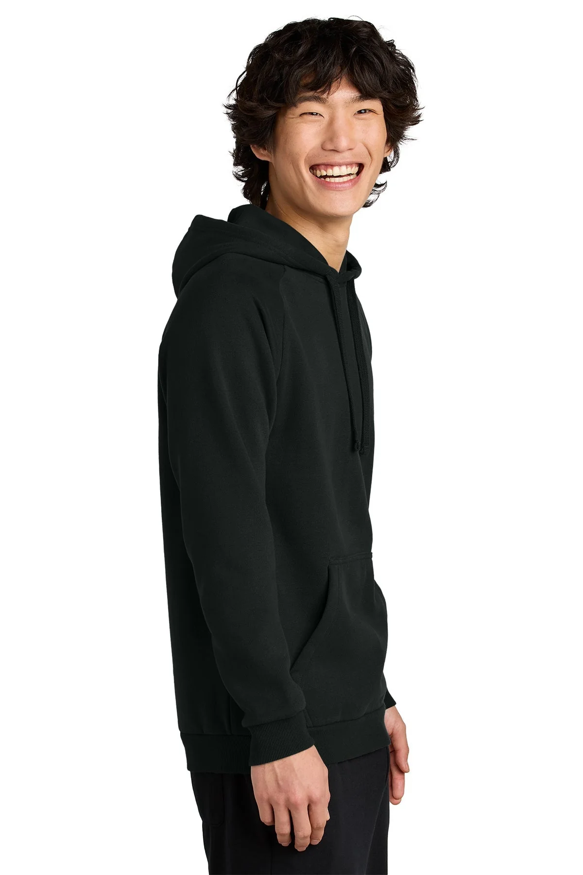 District Cloud Fleece Hoodie, Jet Black [NexTech Solutions] - Image 3