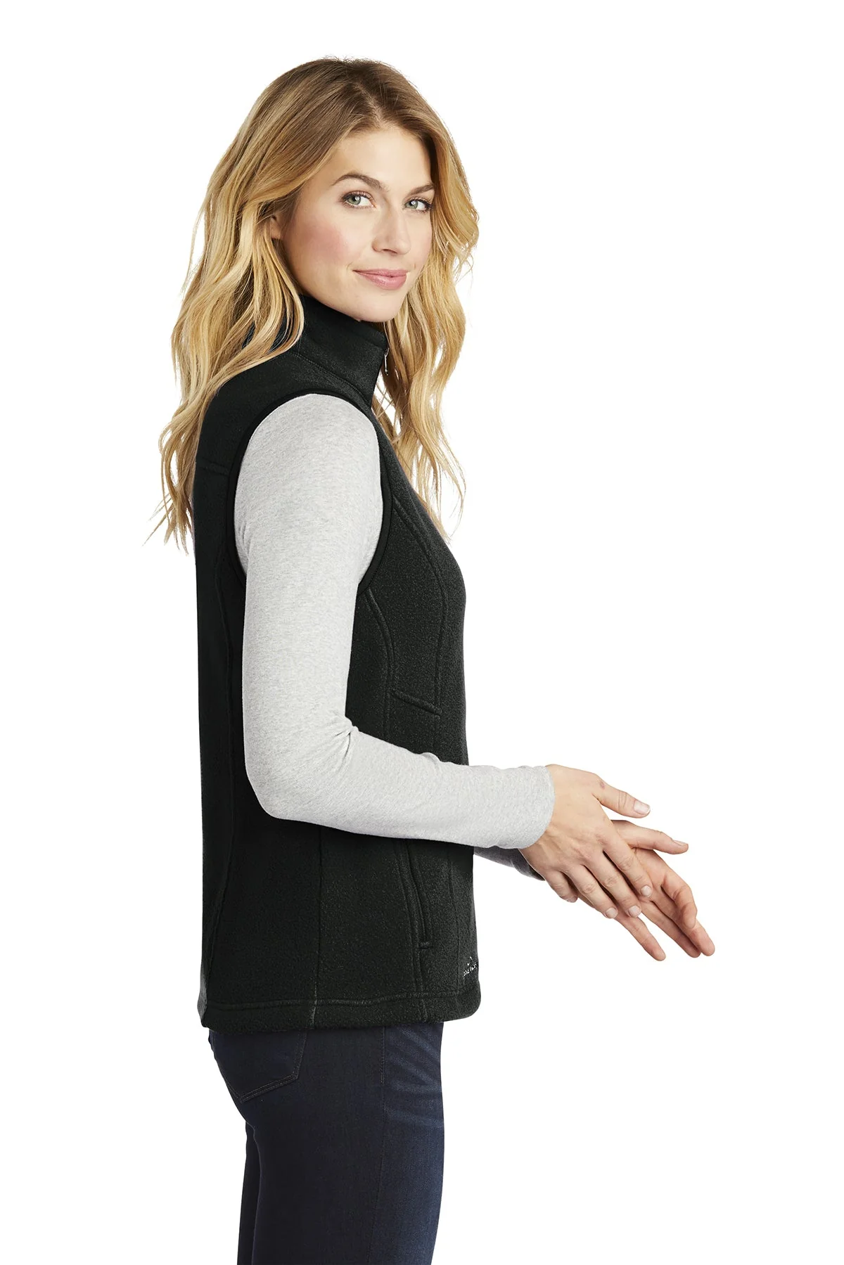 Eddie Bauer Ladies Vest, Black [Black Bros Co] - Image 3