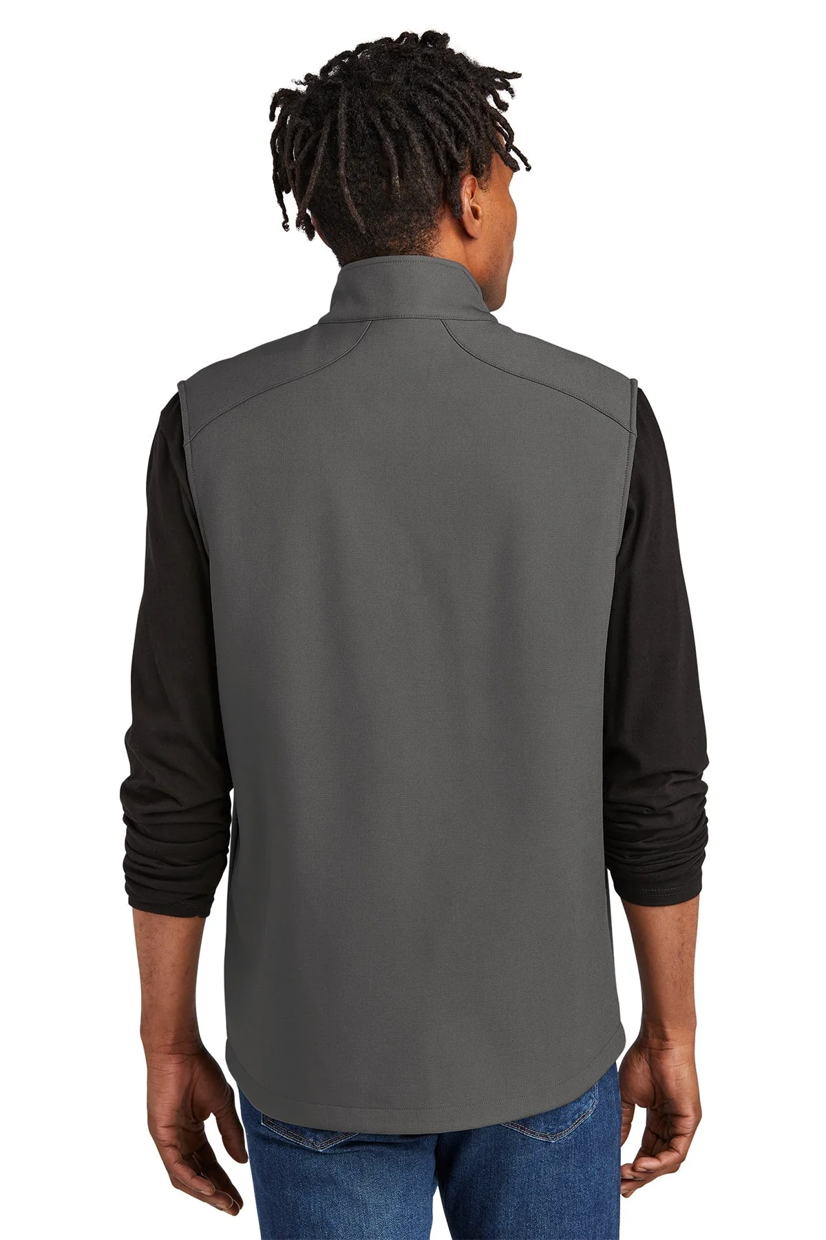 Eddie Bauer Stretch Soft Shell Vest, Iron Gate [NCT] - Image 2