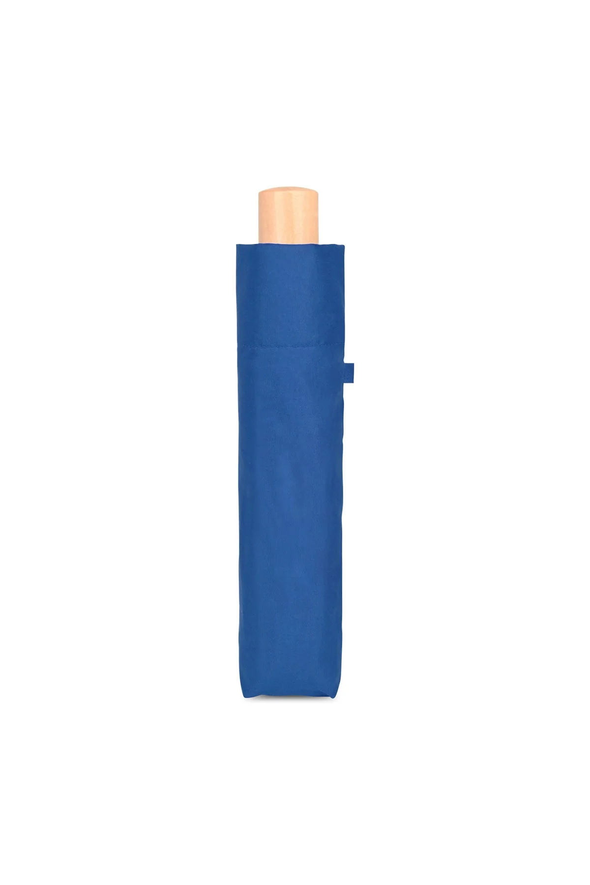 Elements 43" Recycled Manual Folding Custom Umbrellas, Royal Blue - Image 2