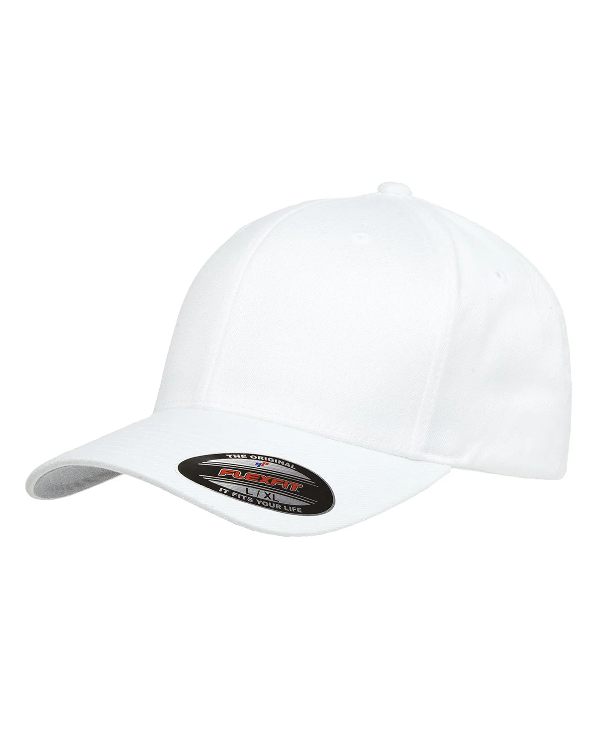 Flexfit Wooly 6-Panel Cap, White [Harris & Associates] - Image 3