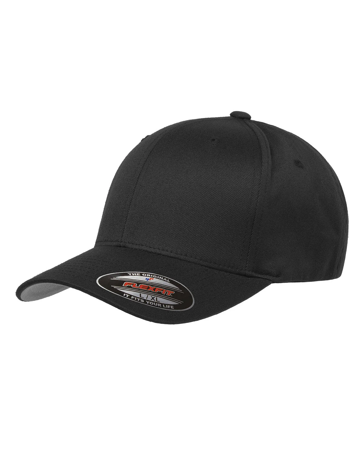 Flexfit Wooly 6-Panel Cap, Black [Harris & Associates] - Image 3