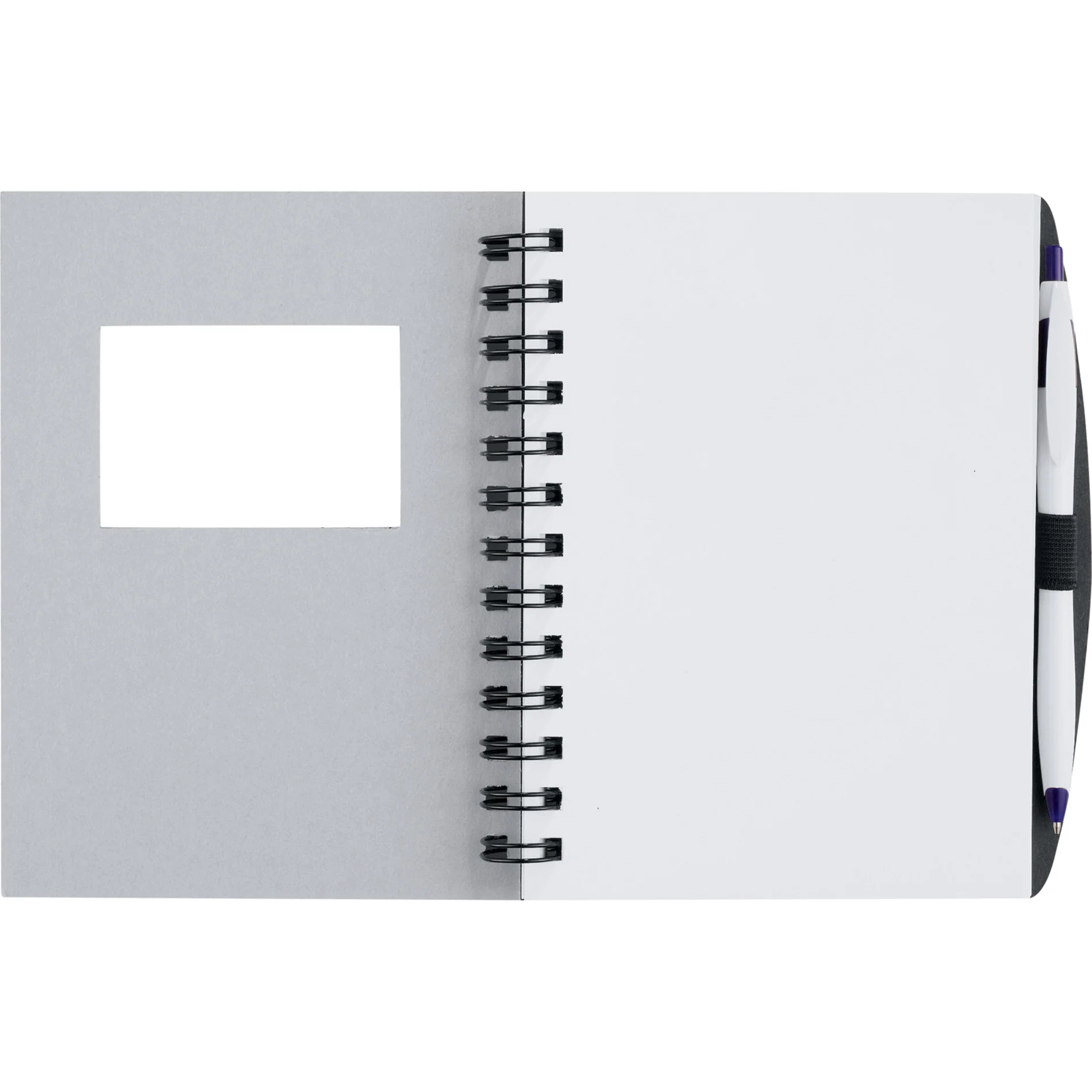 Frame Rectangle Hardcover JournalBook 2700 Black - Image 4