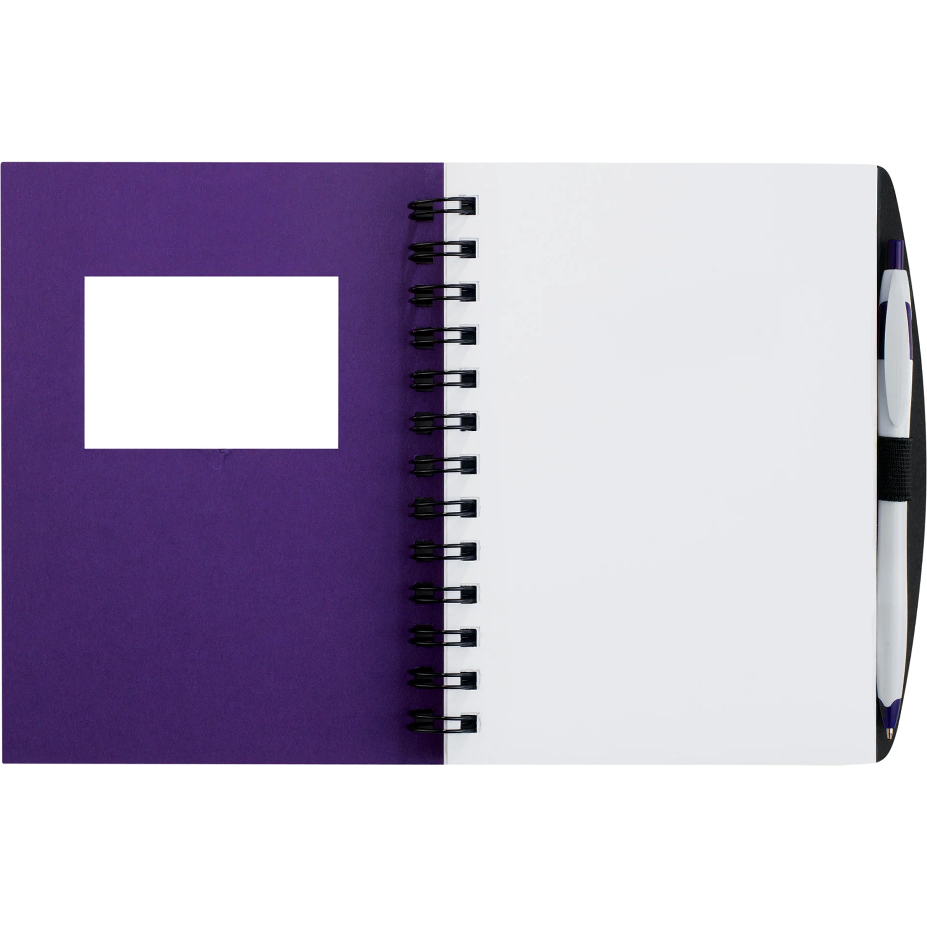 Frame Rectangle Hardcover JournalBook 2700 Black - Image 7