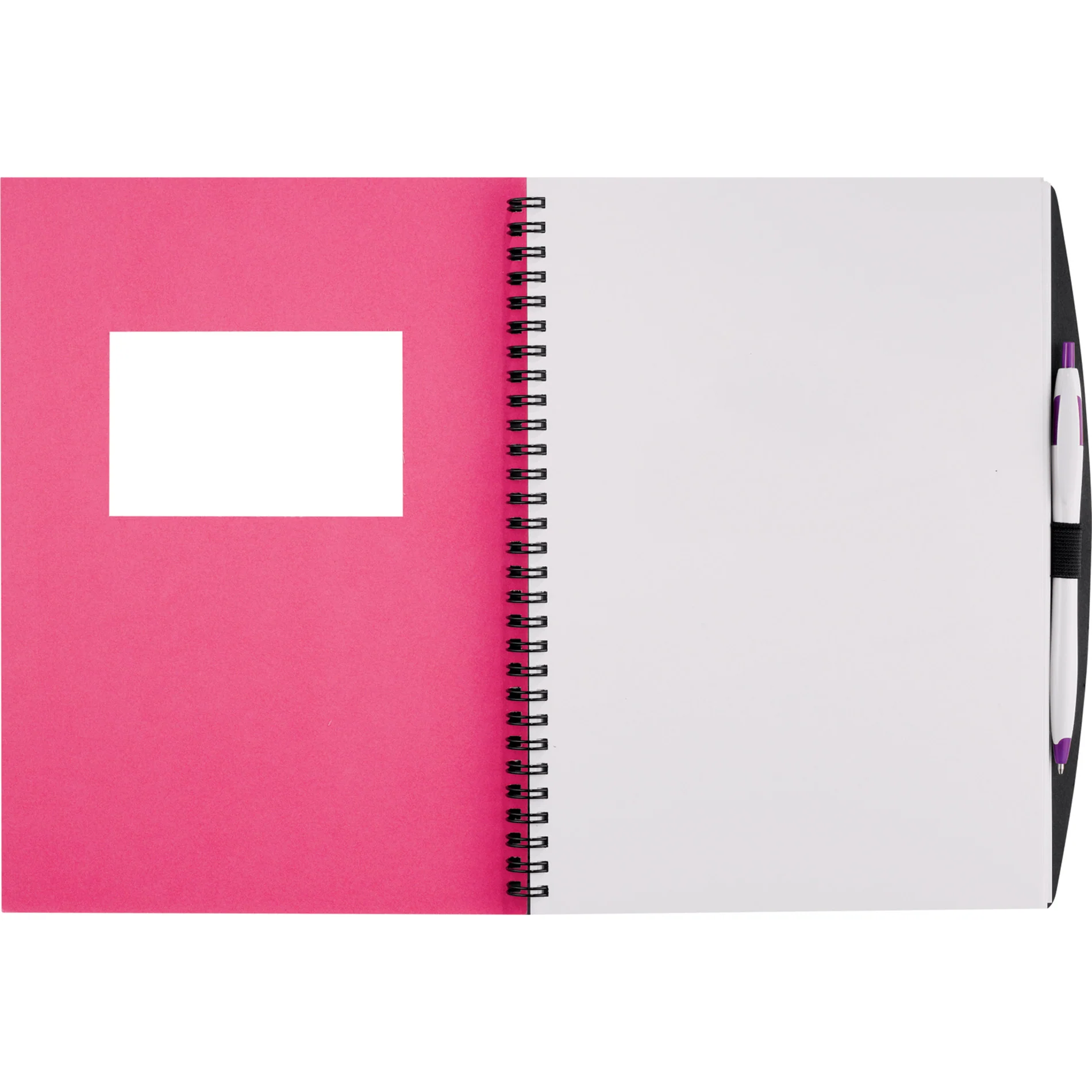 Frame Rectangle Large Hardcover JournalBook 2700 Black - Image 8